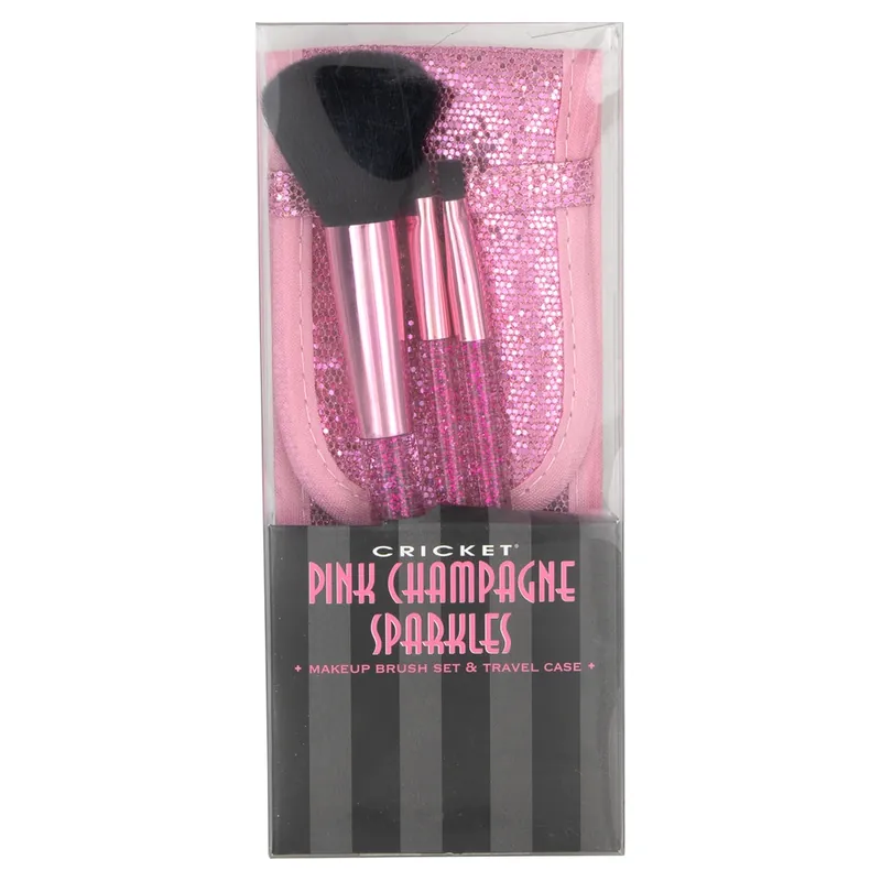 Cricket Travel Makeup Brush Set 4piece