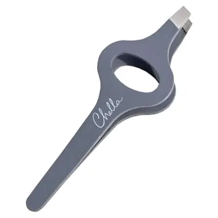 Chella Slanted Tip Tweezers 1piece