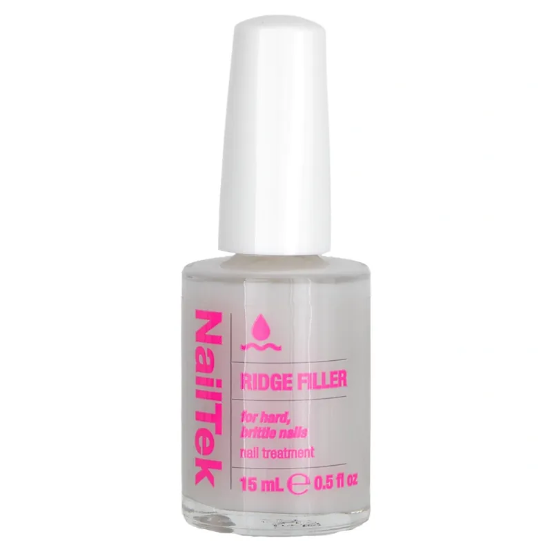 Nail Tek Ridge Filler Nail Treatment - For Hard, Brittle Nails 0.5oz