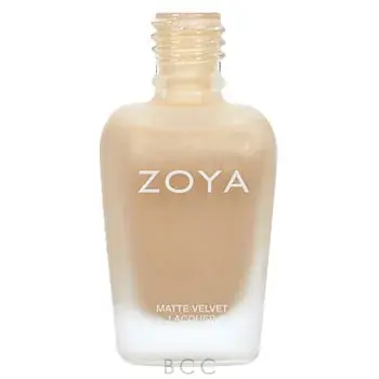 Zoya Matte Velvet - Sue Soft Champagne Gold 0.5oz