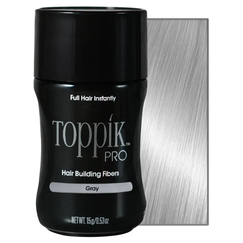 Toppik Pro Hair Building Fibers Gray 0.53oz