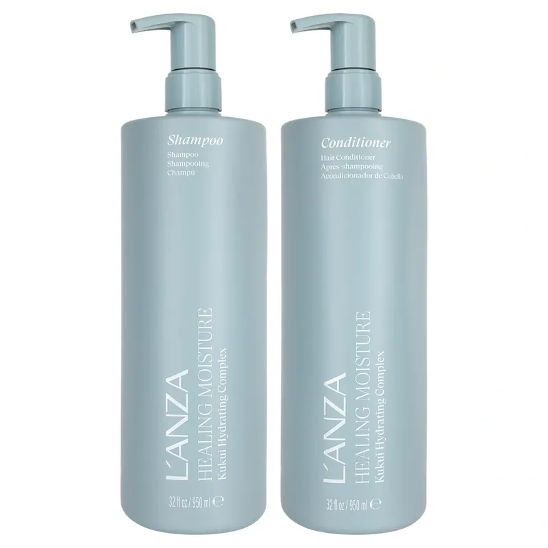 Lanza Healing Moisture Liter Duo 32 oz 2piece