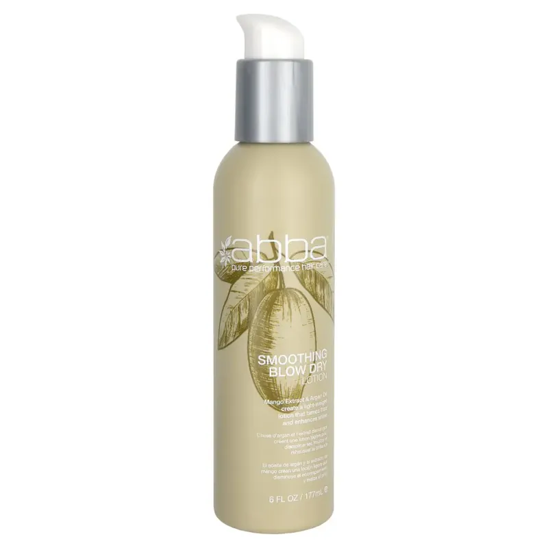 Abba Smoothing Blow Dry Lotion 6oz