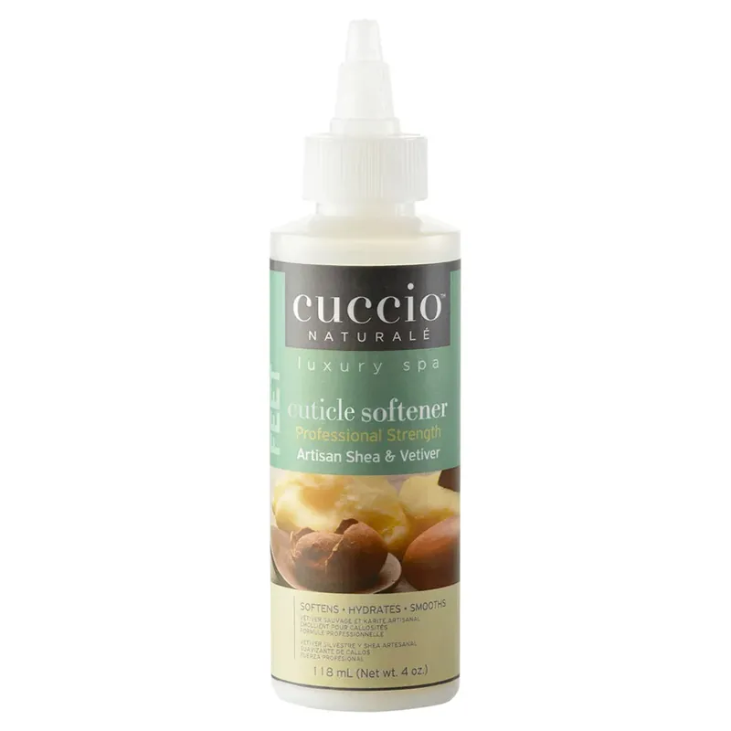 Cuccio Naturale Cuticle Softener Professional Strength Artisan Shea & Vetiver 4oz