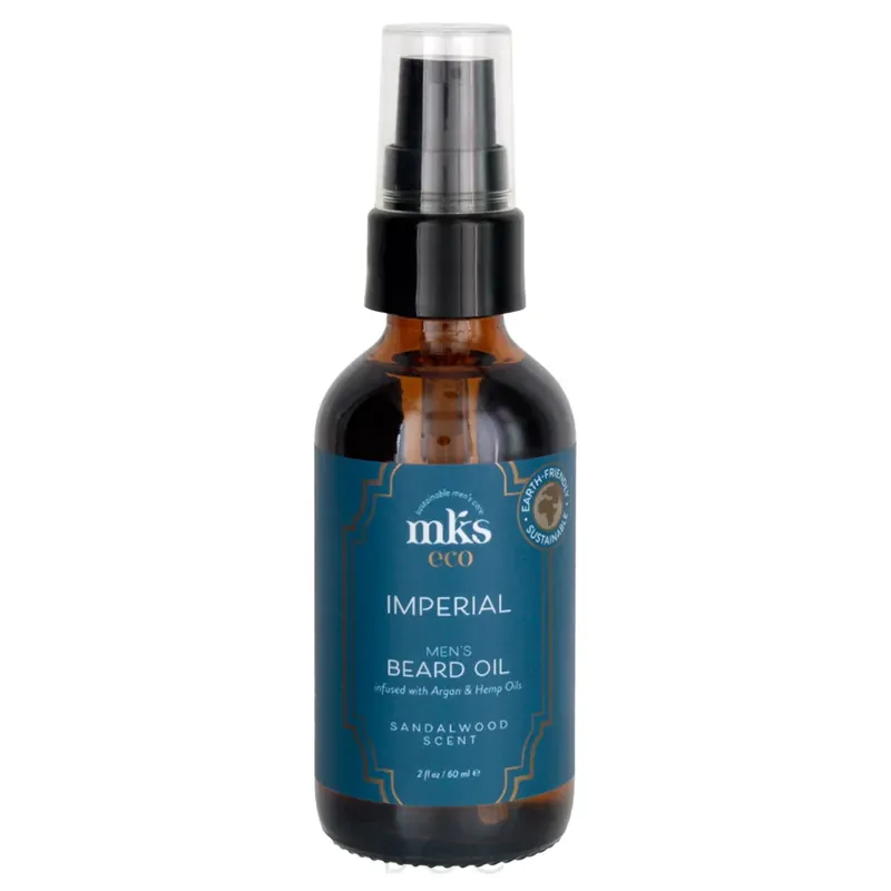 MKS Eco Imperial Men's Beard Oil - Sandalwood Scent 2oz