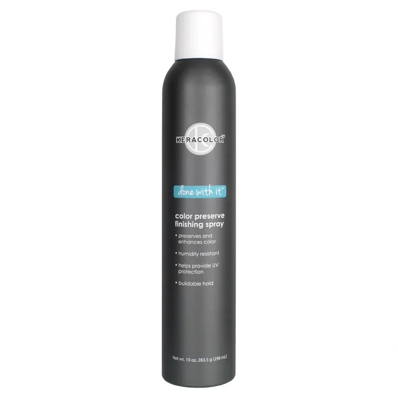 Keracolor Done With It Color Preserve Finishing Spray 10oz
