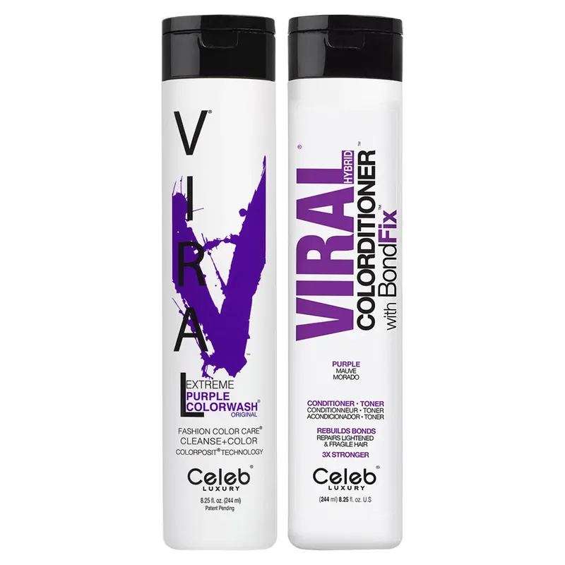 Celeb Luxury Vivid Purple Healthy Color Duo 2piece