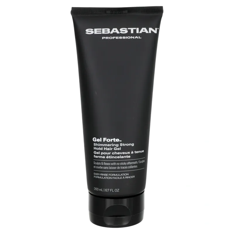 Sebastian Gel Forte Shimmering Strong Hold Hair Gel 6.7oz