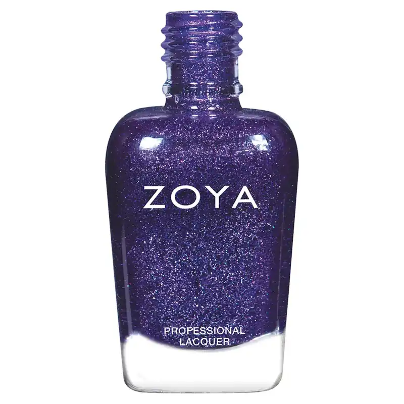 Zoya Nail Polish - Finley #ZP860 Scattered Purple Metallic 0.5oz