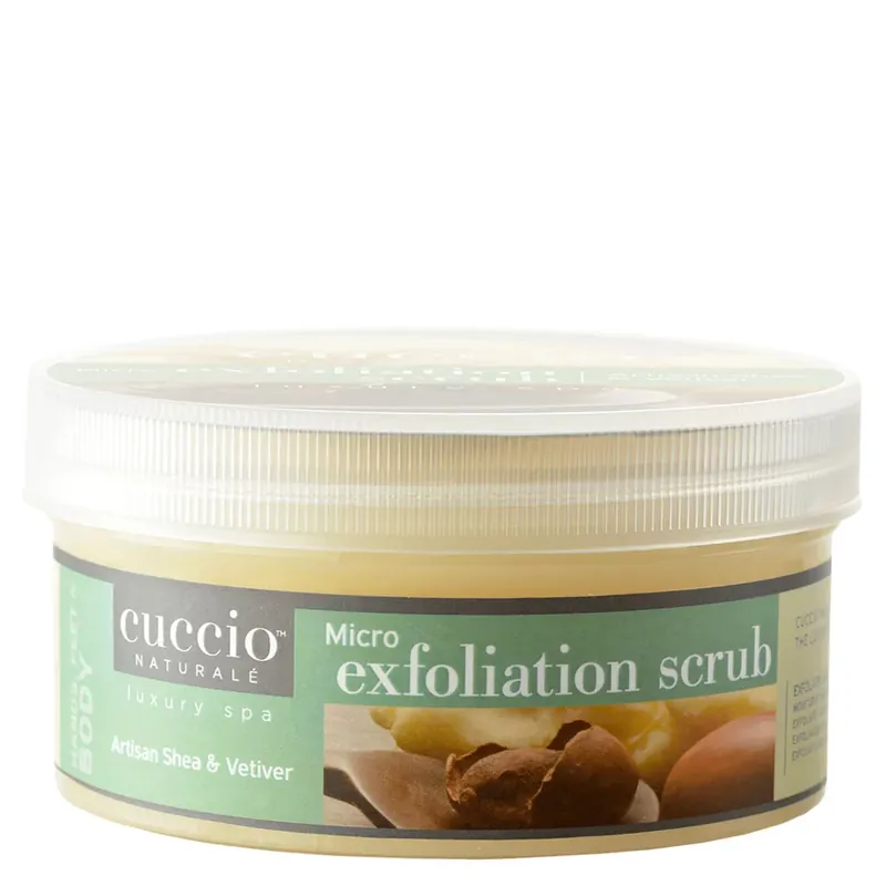 Cuccio Naturale Micro Exfoliation Scrub Artisan Shea & Vetiver 16oz