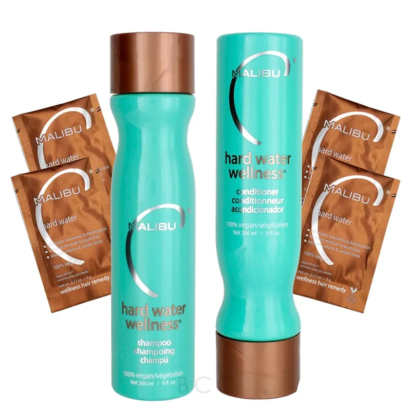 Malibu C Hard Water Wellness Collection 1kit