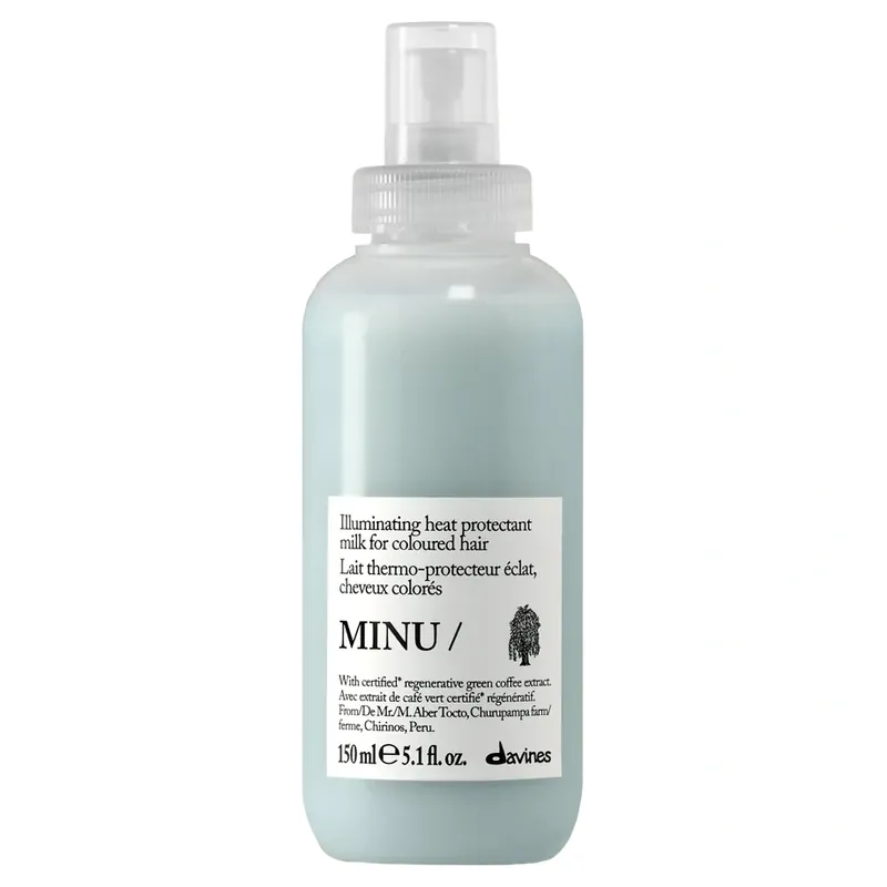 Davines Minu/ Illuminating Heat Protectant Milk 5.1oz