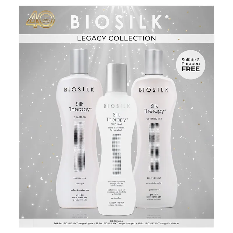 BioSilk Silk Therapy Legacy Collection 3piece