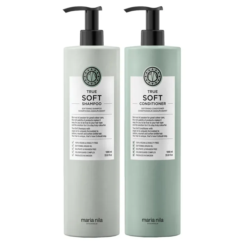 Maria Nila True Soft Shampoo & Conditioner Set 33.8 oz 2piece