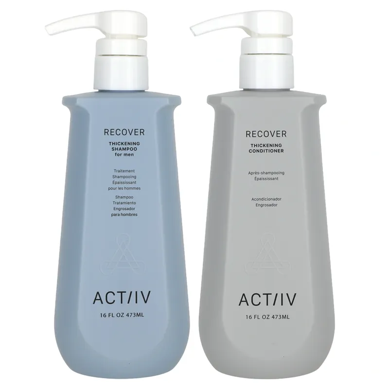 Actiiv Recover Thickening Shampoo & Conditioner Duo - Men 16 oz 2piece