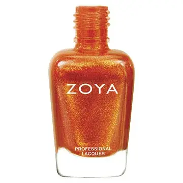 Zoya Nail Polish - Amy #ZP670 Orange Metallic 0.5oz