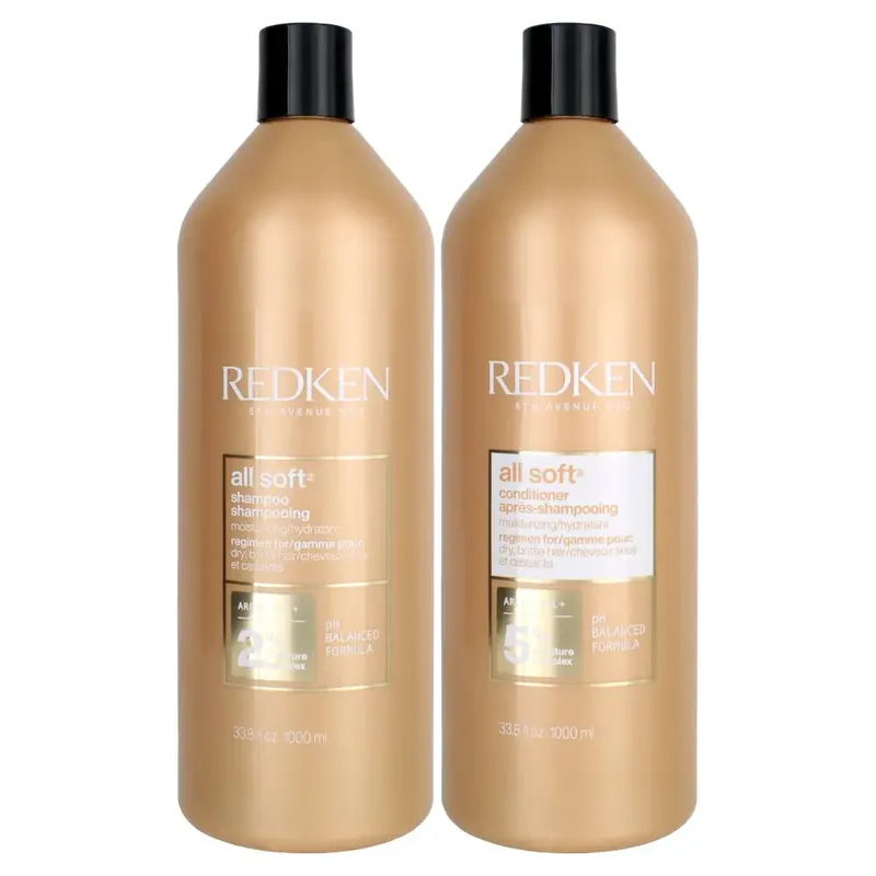 Redken All Soft Shampoo & Conditioner Set 33.8 oz 2piece