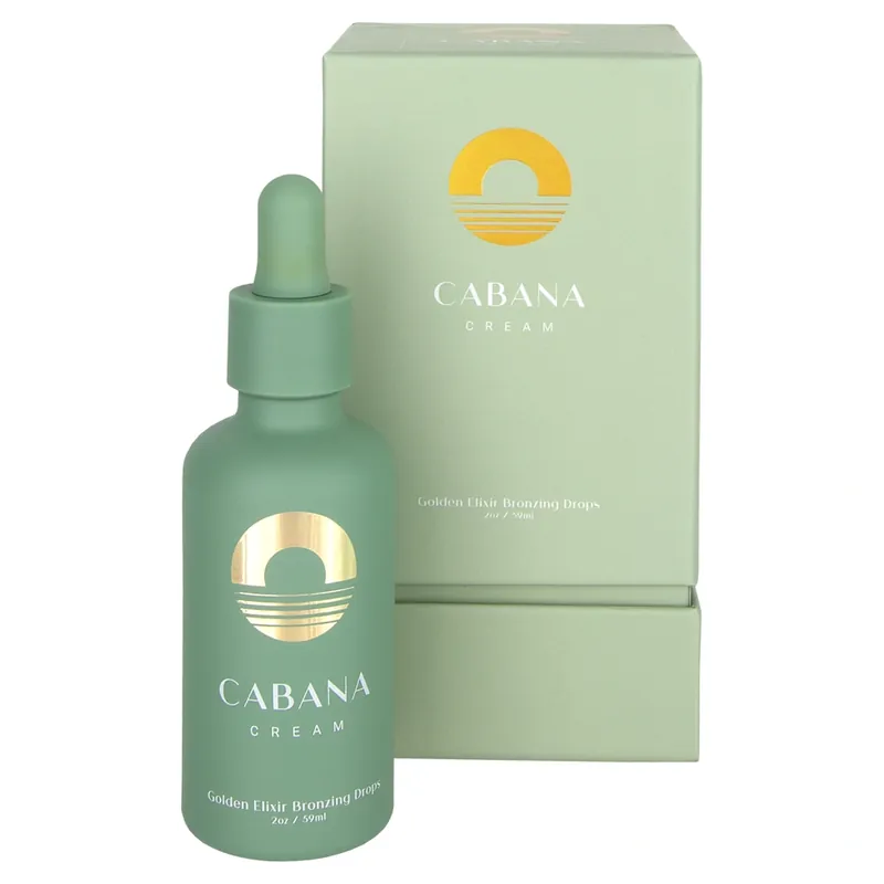 Healium 5 Cabana Cream Golden Elixir Bronzing Drops 2oz
