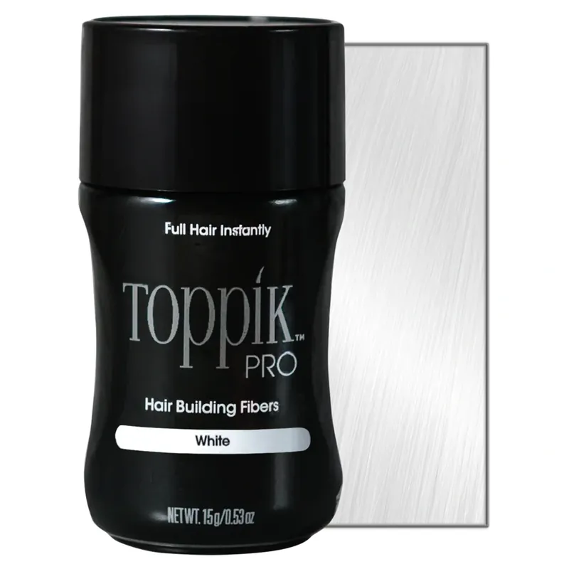 Toppik Pro Hair Building Fibers White 0.53oz