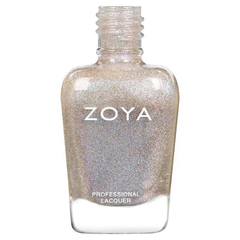 Zoya Nail Polish - Celestia #ZP1082 Silver Glitter 0.5oz