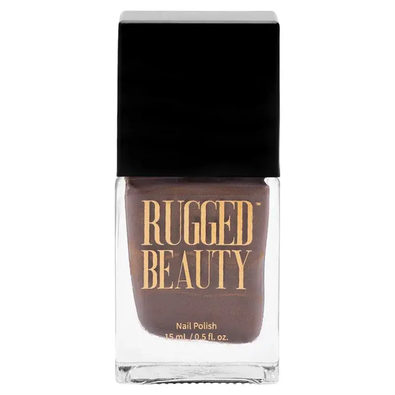 Rugged Beauty Nail Polish - Kindness & Respect Brown 0.5oz