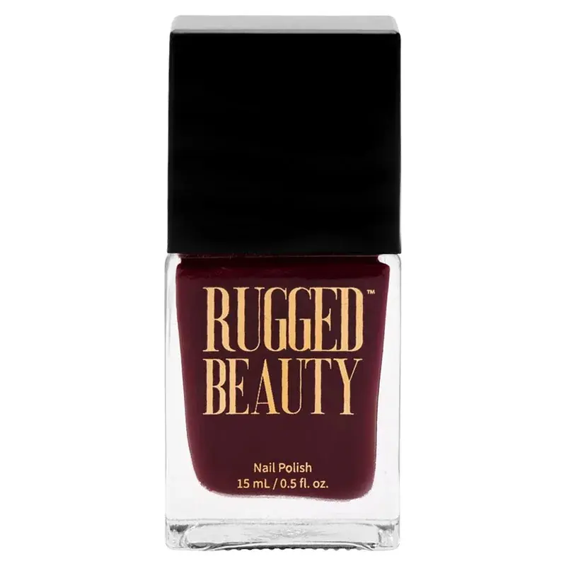 Rugged Beauty Nail Polish - Muddy Boots Deep Brown 0.5oz