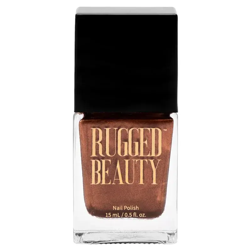 Rugged Beauty Nail Polish - Copper Metallic 0.5oz