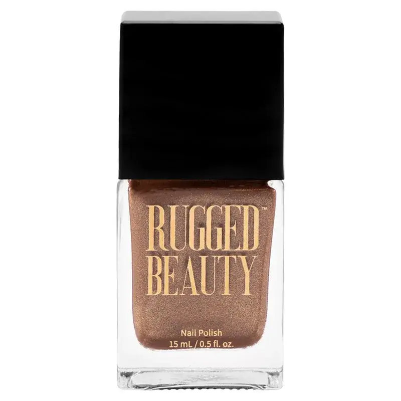 Rugged Beauty Nail Polish - Bronze Metallic 0.5oz