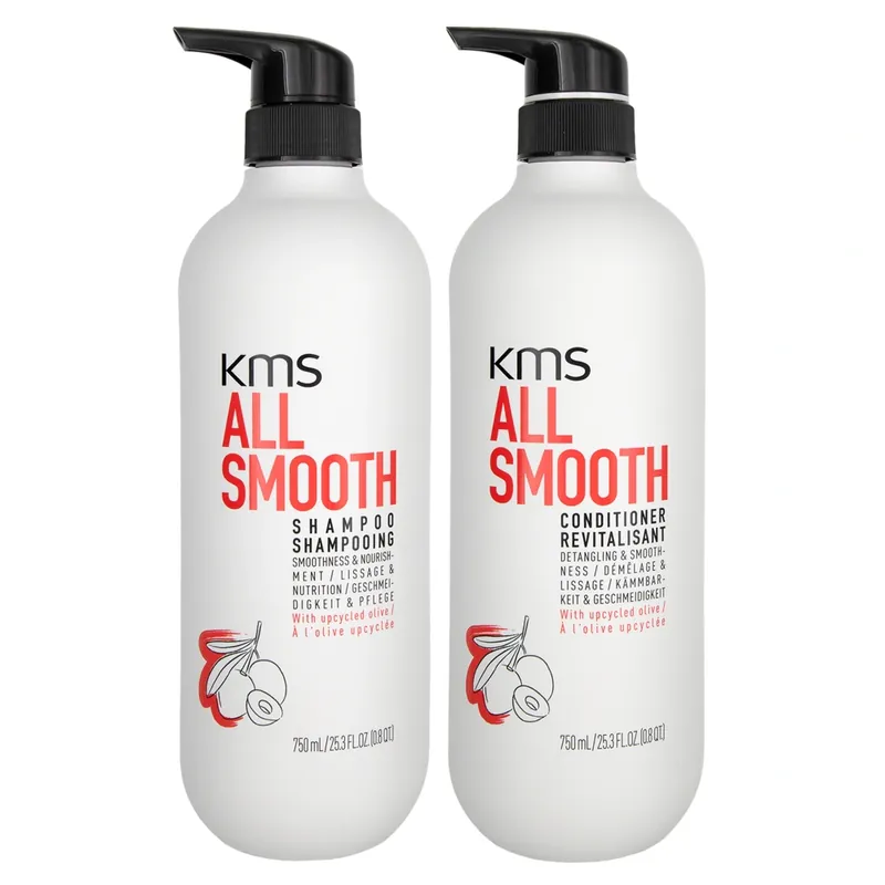 KMS All Smooth Shampoo & Conditioner Set