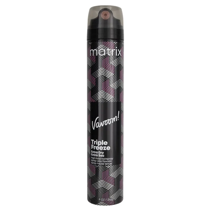Matrix Vavoom Triple Freeze Extra Dry High Hold Hairspray 9oz