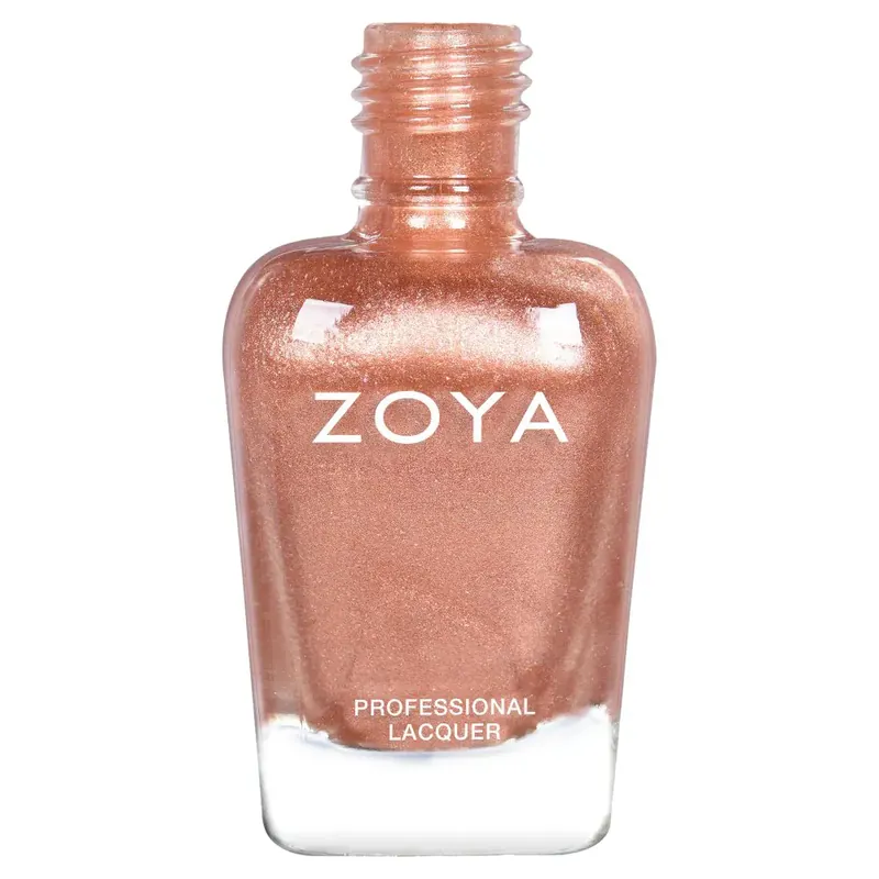 Zoya Nail Polish - Yardley #ZP1184 Peach Champagne Gold 0.5oz