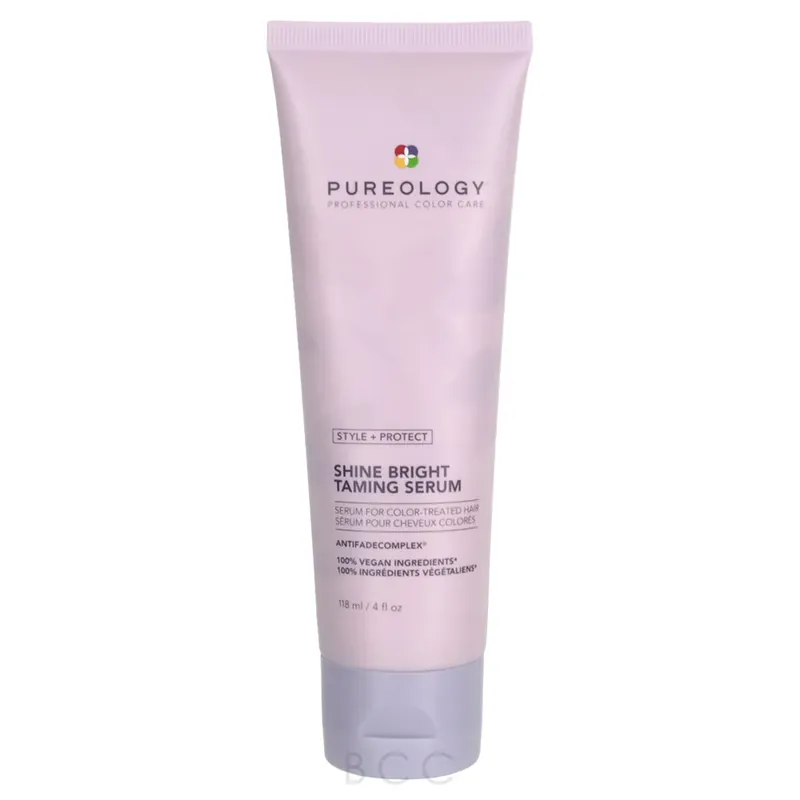 Pureology Style + Protect Shine Bright Taming Serum 4oz