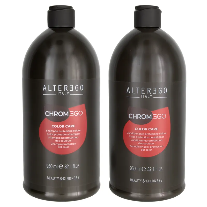 Alter Ego Italy ChromEgo Color Care Color Protection Shampoo & Conditioner Set 32.1 oz 2piece