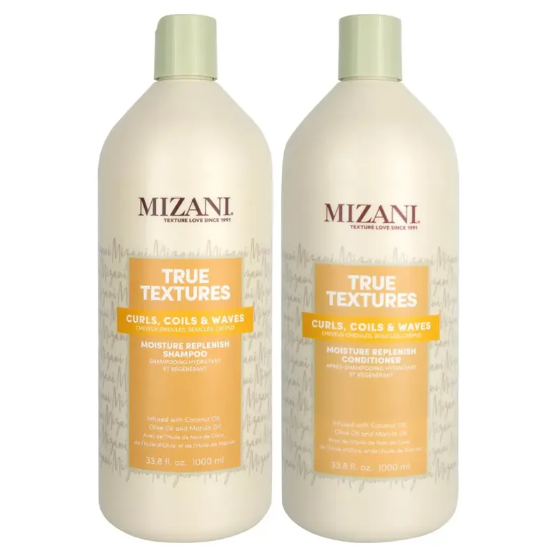 Mizani True Textures Moisture Replenish Shampoo & Conditioner Duo 33.8 oz 2piece