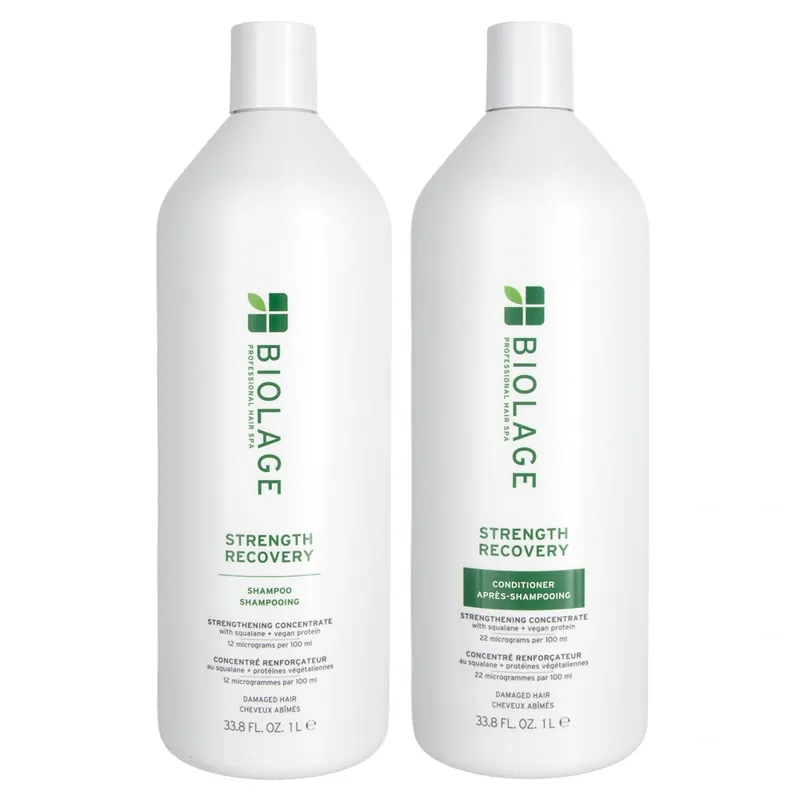 Biolage Strength Recovery Shampoo & Conditioner Duo 33.8 oz 2piece