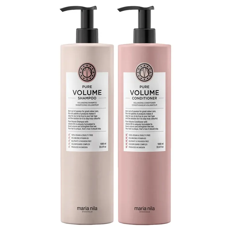Maria Nila Pure Volume Shampoo & Conditioner Set 33.8 oz 2piece