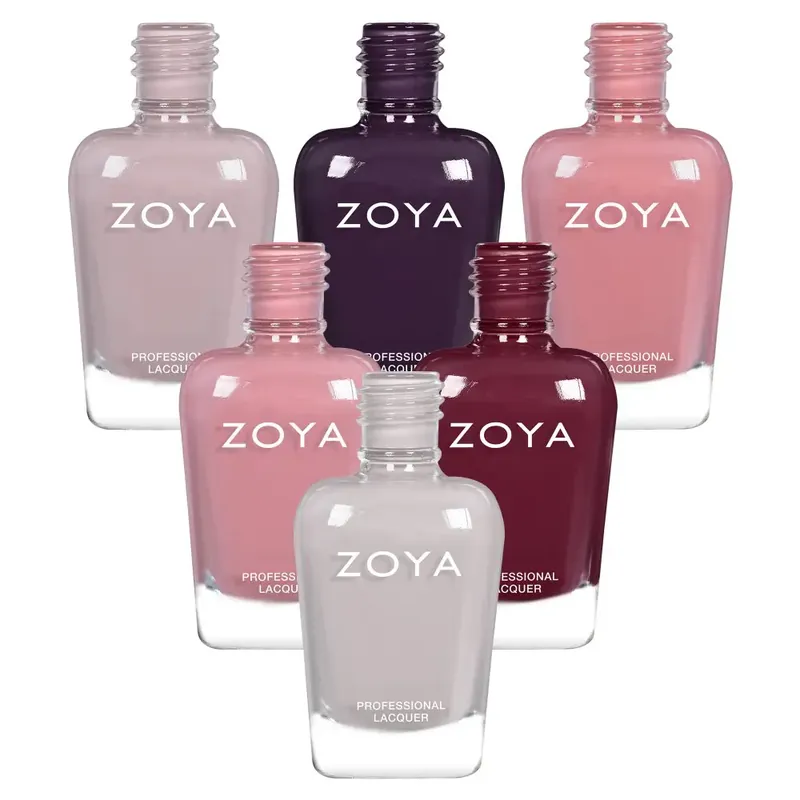 Zoya Toasty Polish Collection 6piece