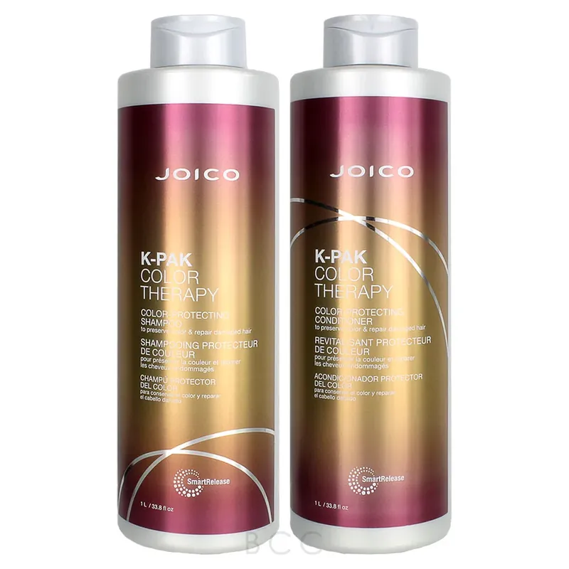 Joico K-Pak Color Therapy Liter Shampoo/Conditioner Set 33.8 oz 2piece