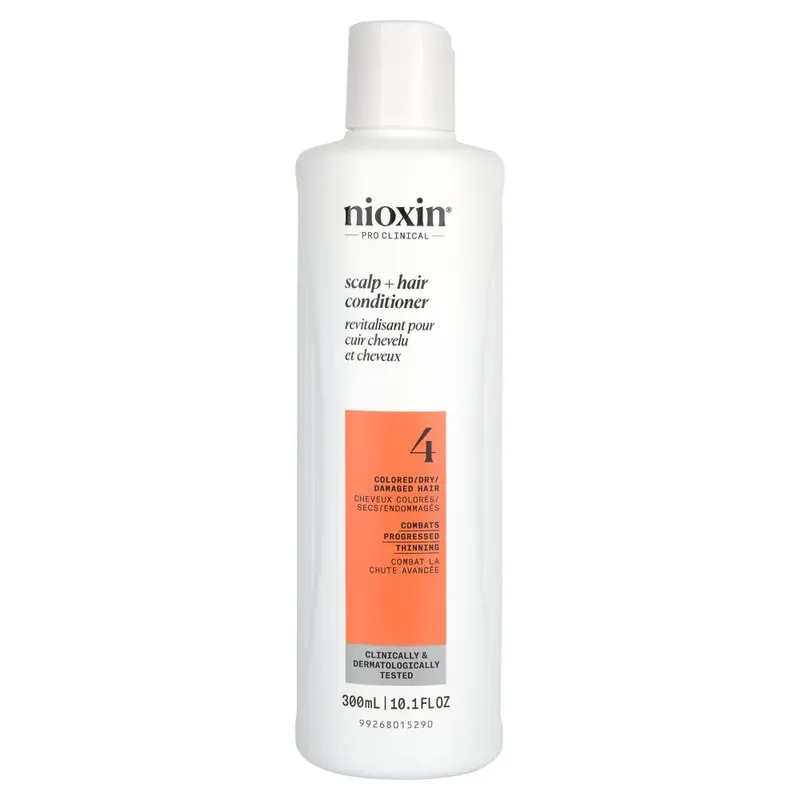 Nioxin Pro Clinical System 4 Scalp + Hair Conditioner for Colored/Dry/Damaged Hair