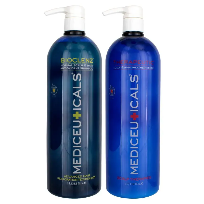 MEDIceuticals Bioclenz Antioxidant Shampoo & Therapeutic Treatment Rinse Duo 33.8 oz 2piece
