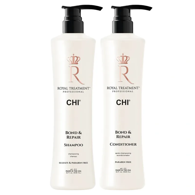 CHI Royal Treatment Bond & Repair Shampoo & Conditioner Duo 32 oz 2piece