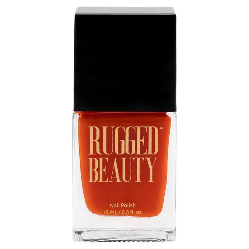 Rugged Beauty Nail Polish - Hunter Orange Bright Orange 0.5oz
