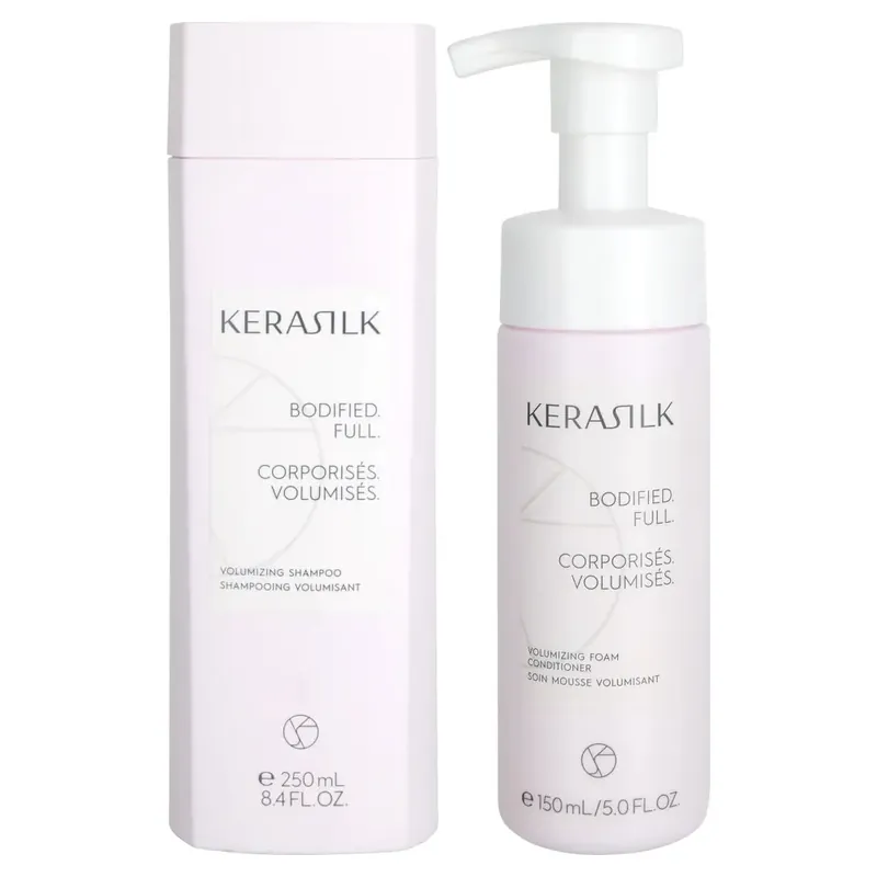 Kerasilk Volumizing Shampoo & Foam Conditioner Duo 2piece