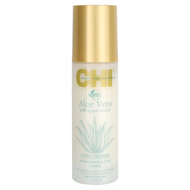 CHI Aloe Vera w/ Agave Nectar Curls Defined Moisturizing Curl Cream 5oz
