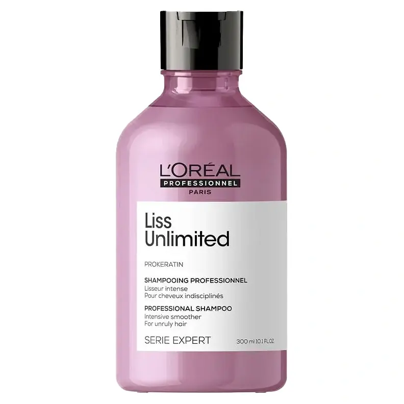 Loreal Professionnel Serie Expert Liss Unlimited ProKeratin Professional Shampoo 10.1oz