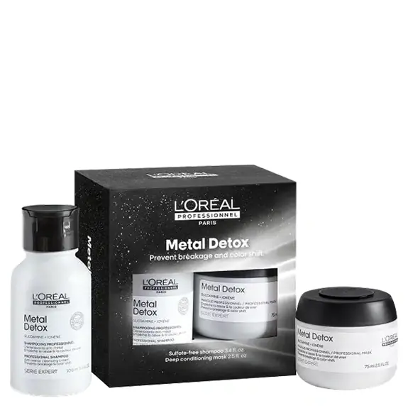 Loreal Professionnel Serie Expert Metal Detox Mini Set 2piece