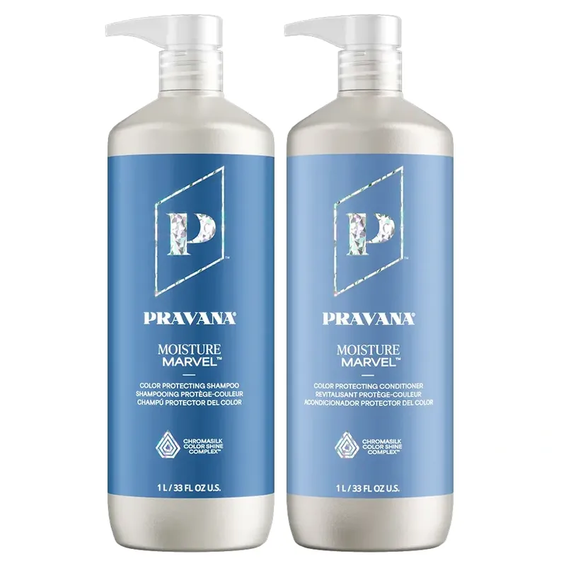 Pravana Moisture Marvel Color Protecting Shampoo & Conditioner 33 oz 2piece