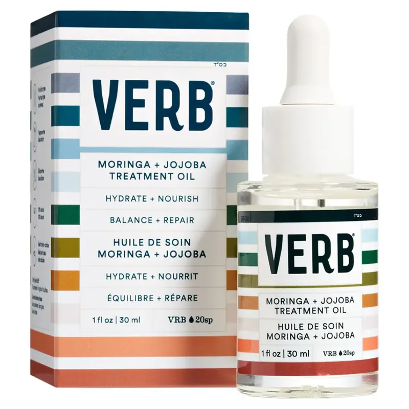 VERB Moringa + Jojoba Treatment Oil 1oz