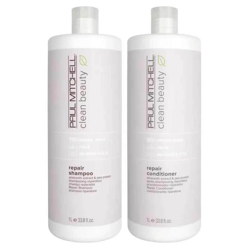 Paul Mitchell Clean Beauty Repair Shampoo & Conditioner Duo 33.8 oz 2piece