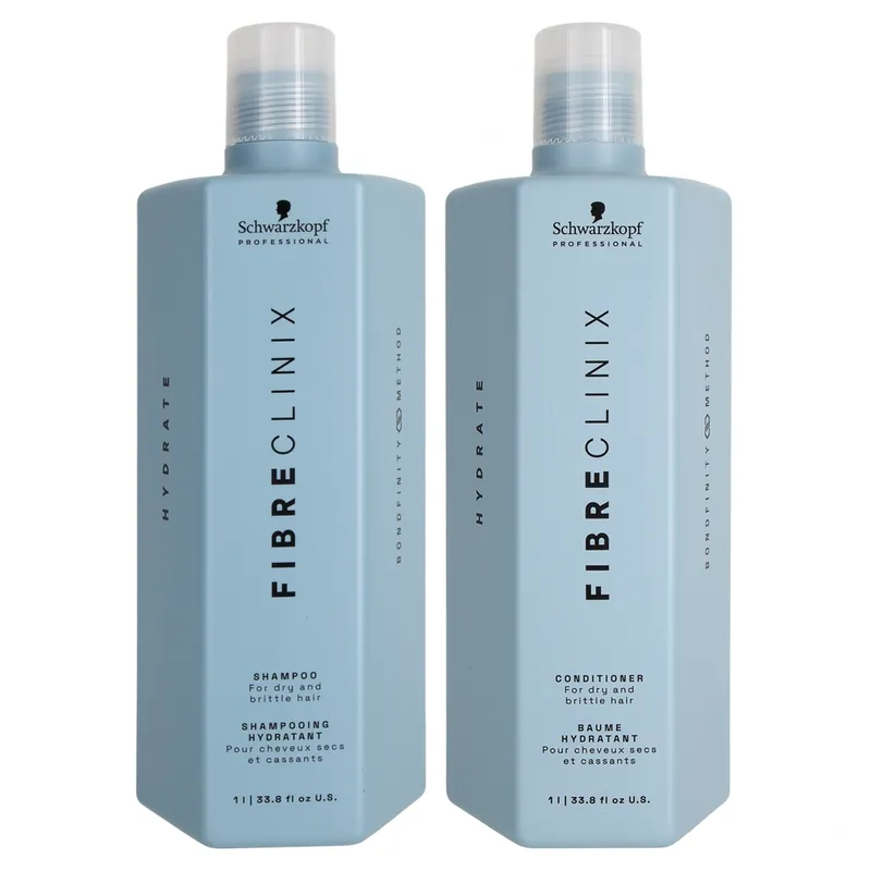 Schwarzkopf Fibre Clinix Hydrate Shampoo & Conditioner Duo 33.8 oz 2piece
